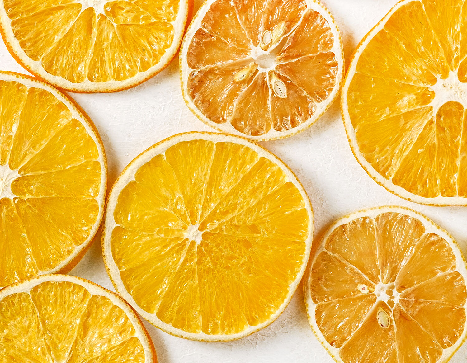 Dried lemon wheels